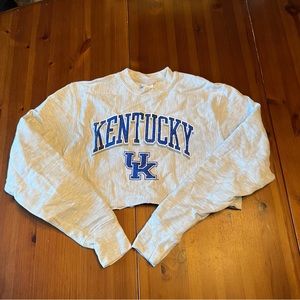 Women's Champion Kentucky Cropped Sweatshirt